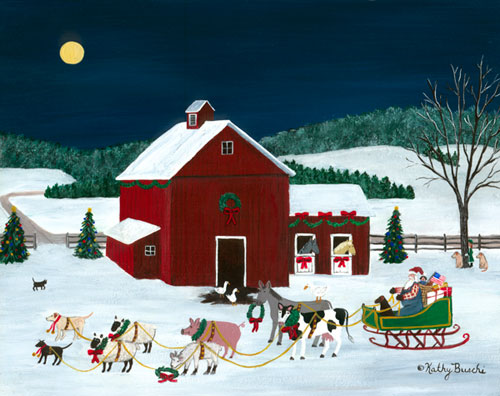 Santa's Barnyard Helpers